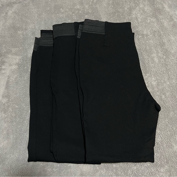 cleo | Set of 4 Stretch Black Legging Pants - Picture 4 of 14